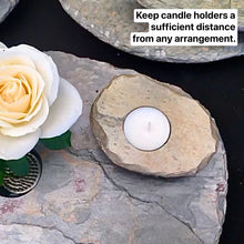 Load image into Gallery viewer, Slate Candle Holders