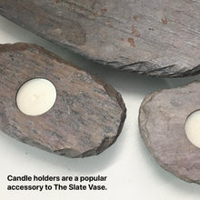 Load image into Gallery viewer, Slate Candle Holders
