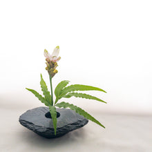 Load image into Gallery viewer, The Slate Vase - Handcrafted SMALL Slate Vase | Ikebana-Inspired