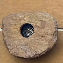 Load image into Gallery viewer, Close-up of Small Vase #1 - sitting on wooden tabletop