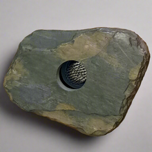 Load image into Gallery viewer, Close-up of Small Vase #5 - grey background