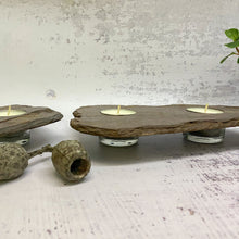 Load image into Gallery viewer, Slate Candle Holders