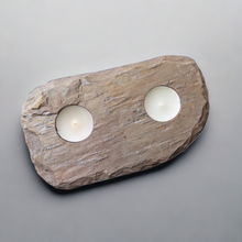 Load image into Gallery viewer, Slate Candle Holders