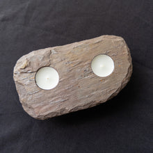 Load image into Gallery viewer, Slate Candle Holders