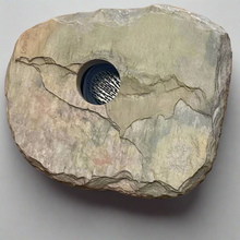 Load image into Gallery viewer, Close-up of MED13 Vase #1 - grey background