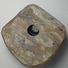 Load image into Gallery viewer, Close-up of MED15 Vase #8 - grey background