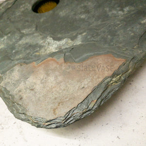 DELUXE classic vase - detail of slate colour